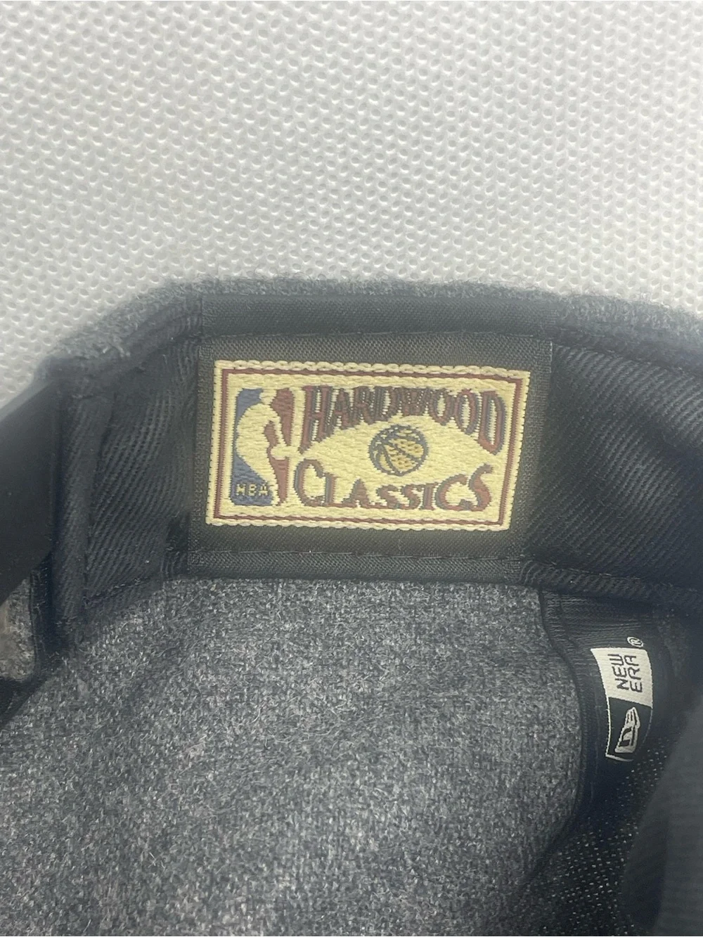 Miami Heat New Era 9Fifty Wool Hat Gray Purple Snapback Hardwood Classic NBA Cap